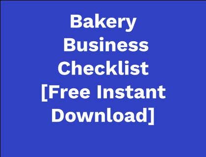 How To Start A Bakery