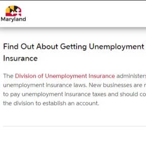 Apply for an unemployment insurance account.