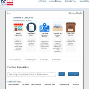 dc business license lookup