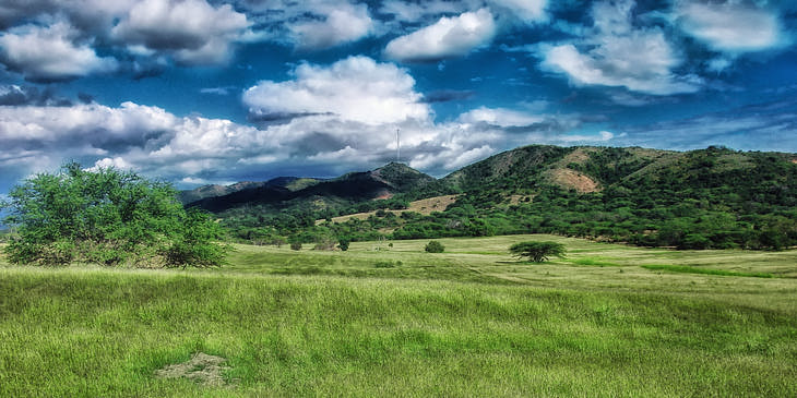 Paisaje de la ruta taína en un tour en la ruta Taína.