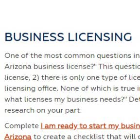 How To Start A Business In Arizona