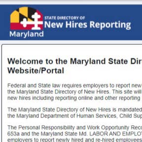 Report new employees to the state.